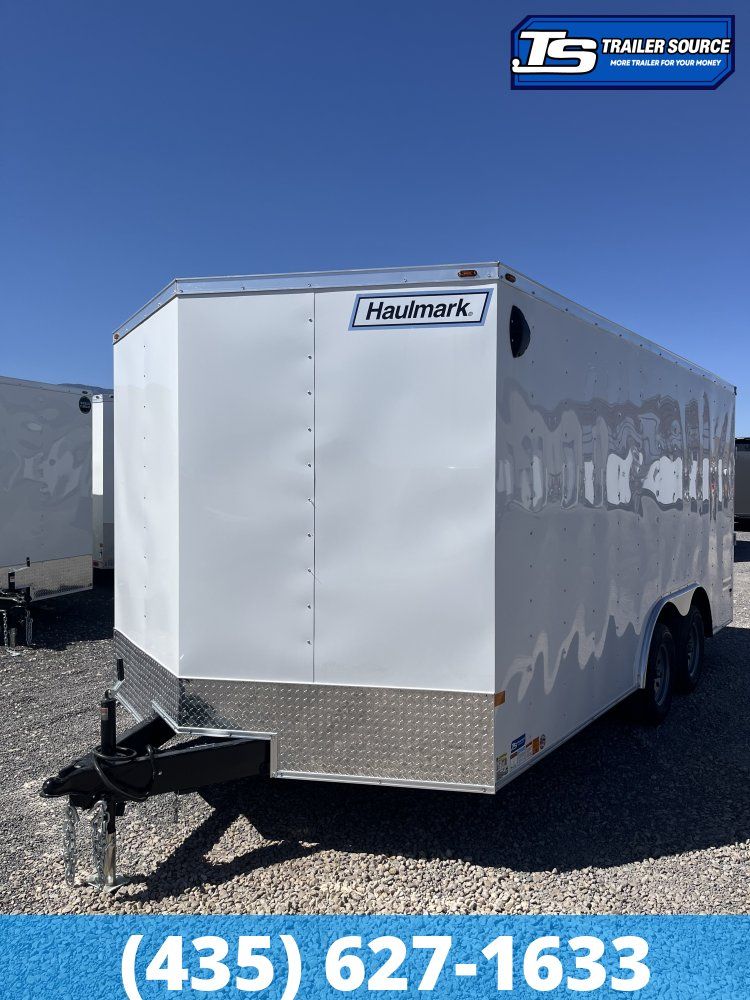 8.5x16 Haulmark Passport Enclosed Cargo Trailer - 6'6" Interior - 7K GVWR -