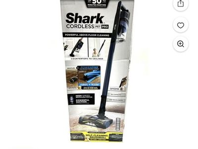 Shark pet pro cordless, new.
