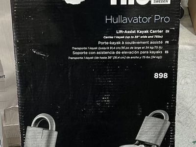 Thule Hullavator Pro Lift-Assist Kayak Carrier Fits 1 Kayak Model 898