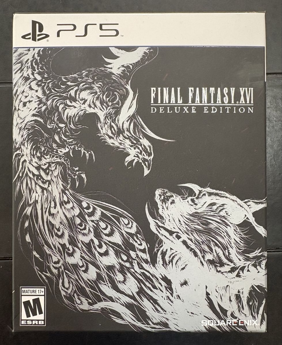 Final Fantasy XVI Deluxe Edition (PS5) - Includes SteelBook & Cloth Map