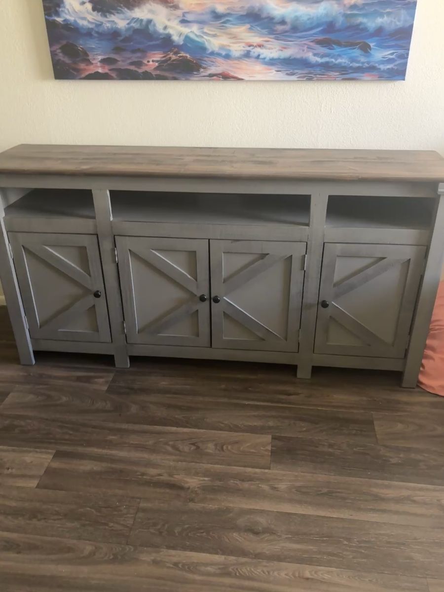 Wooden Entertainment Center