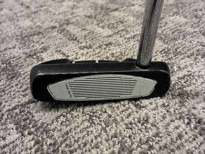 TaylorMade white Smoke MC-72 Black Mallet Putter