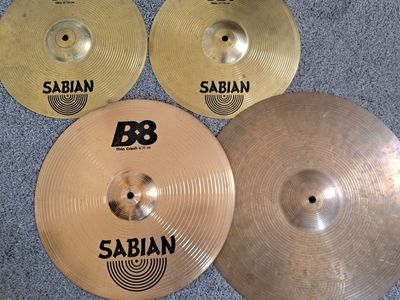 Sabian Cymbals-- Crashes and Hi hats