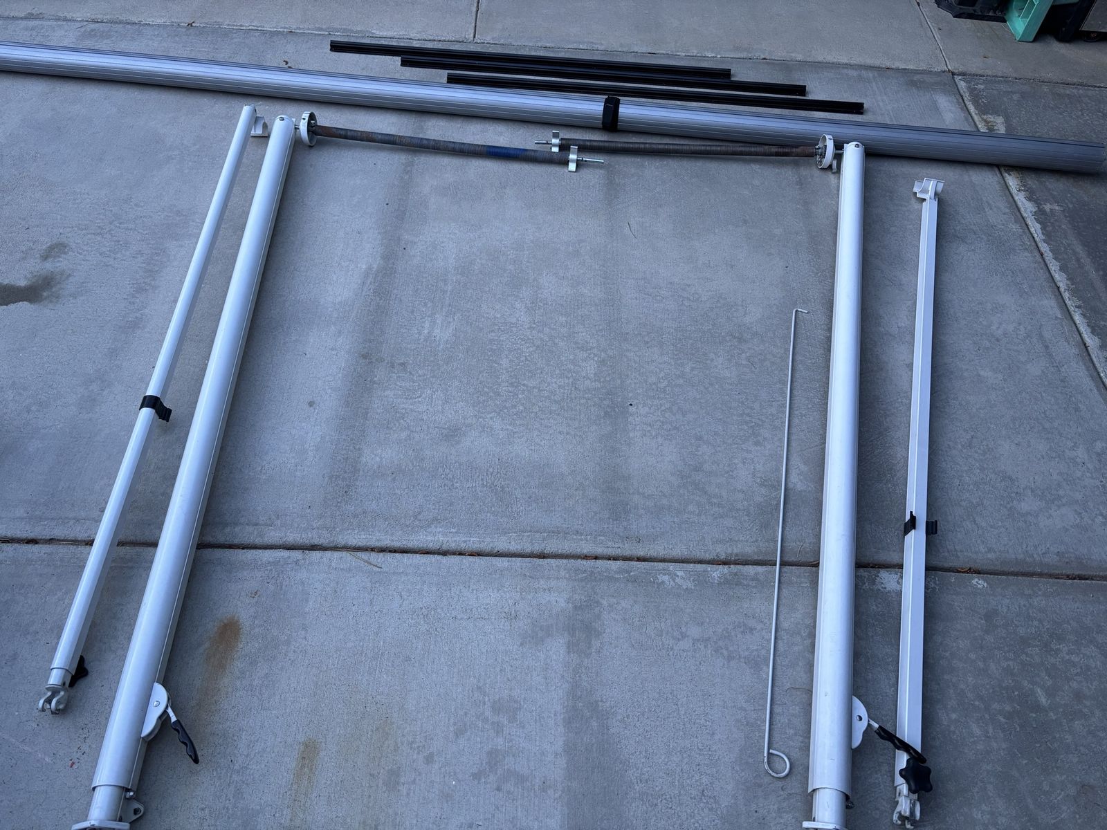 14’ RV awning hardware.