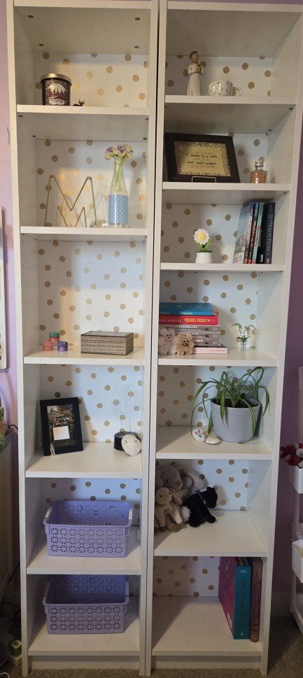 Tall White Bookshelves (set of 2) - Great Condition