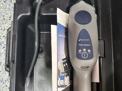 INFICON TEK-Mate Refrigerant Leak Detector HVAC R-22 R-134a R-410a with Case
