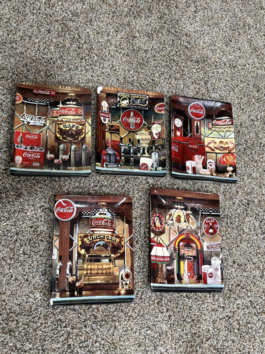Coca-Cola panorama plate collection 