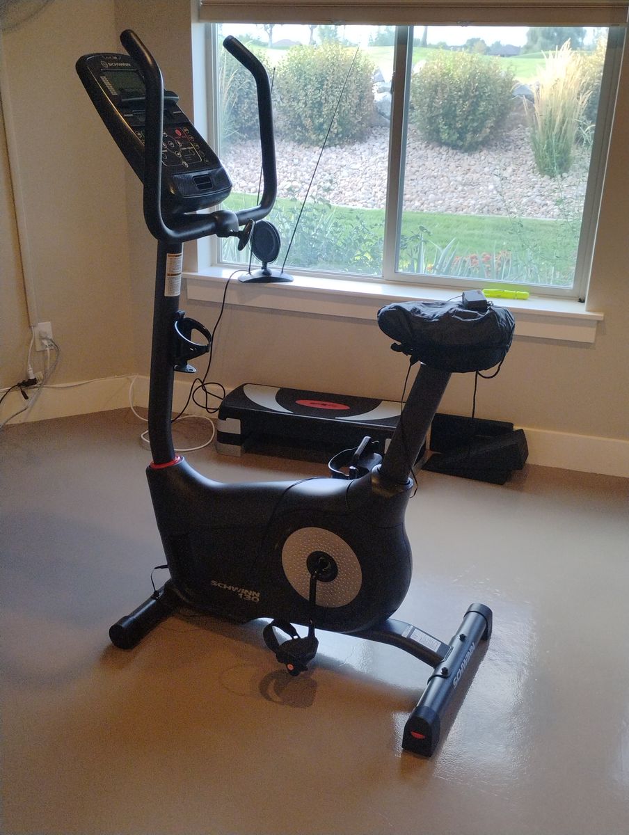 Schwin 130 Upright Exercise Bike with magnetic resistance