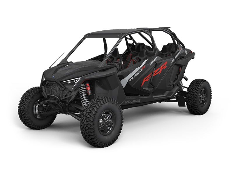 2023 POLARIS RZR Turbo R 4 Ultimate Matte Onyx Bla