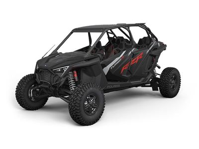 2023 POLARIS RZR Turbo R 4 Ultimate Matte Onyx Bla