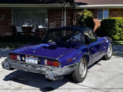 1979 Triumph Spitfire 1500 Convertible PartsProject Car - does not run.