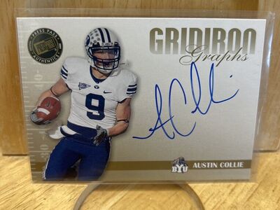 Austin Collie BYU Autograph Certified Hand Signed