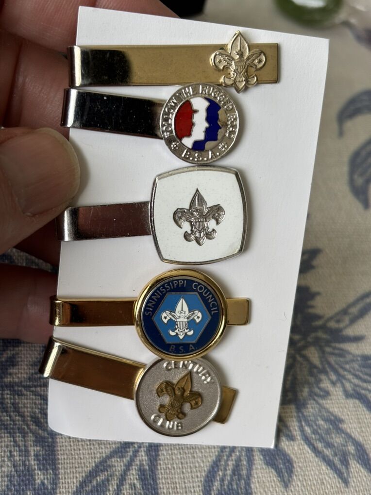 8 BSA Boy Scouts of America Tie Bars-Various