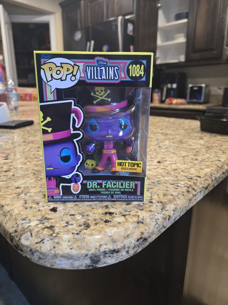 Funko Pop! Disney Villains Dr. Facilier #1084 Hot Topic Exclusive Vinyl Figure