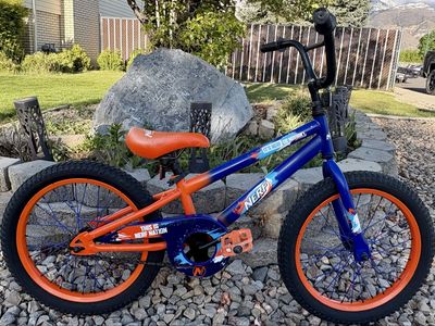 18” NERF Nation bike ready to ride