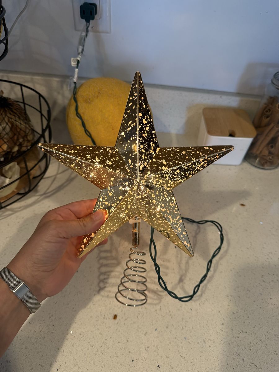 Star Christmas Tree Topper
