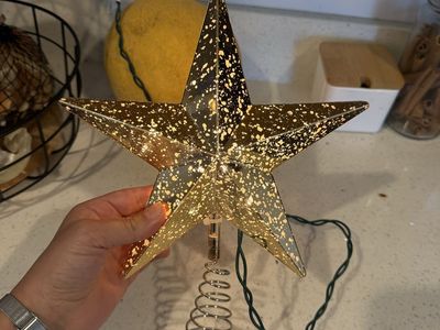 Star Christmas Tree Topper