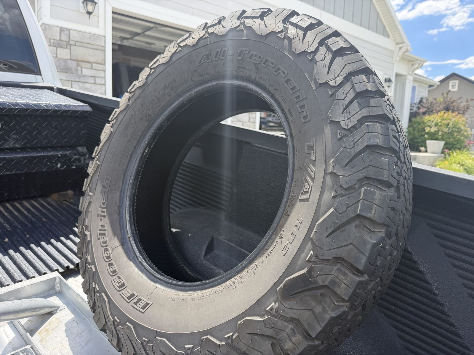 P235 80R/17 BF Goodrich K02 AT Tires