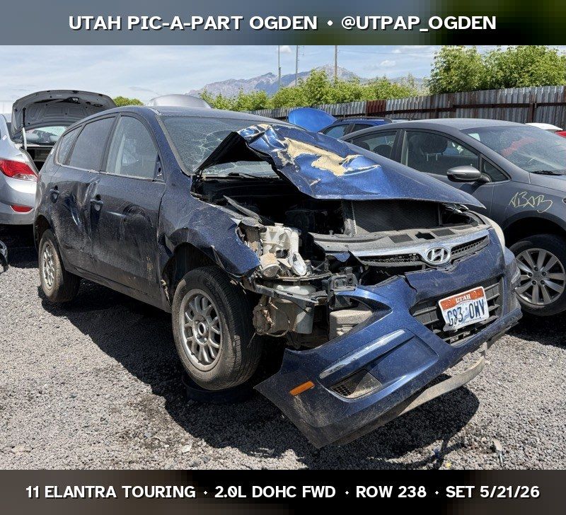 2011 Hyundai Elantra Touring Parts - UTPAP Ogden