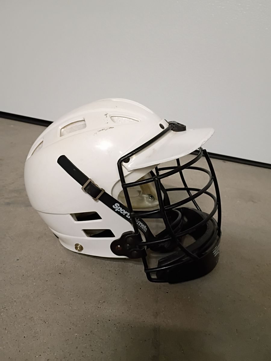 Cascade Lacrosse Helmet White