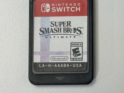 Nintendo Switch Game / Super Smash Bros Ultimate / Good Condition
