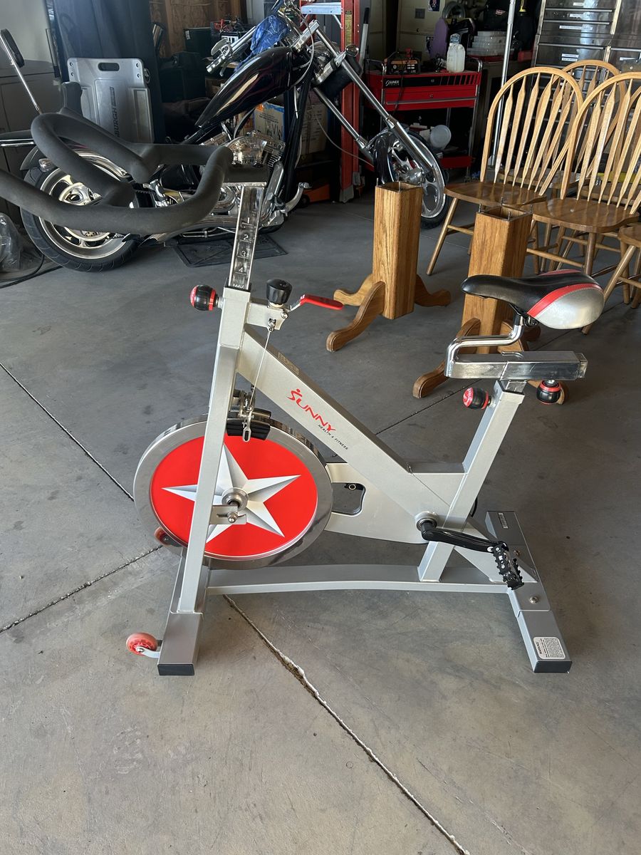 Sunny Health & Fitness SF-B1002 Spin Bike Exercise Bike