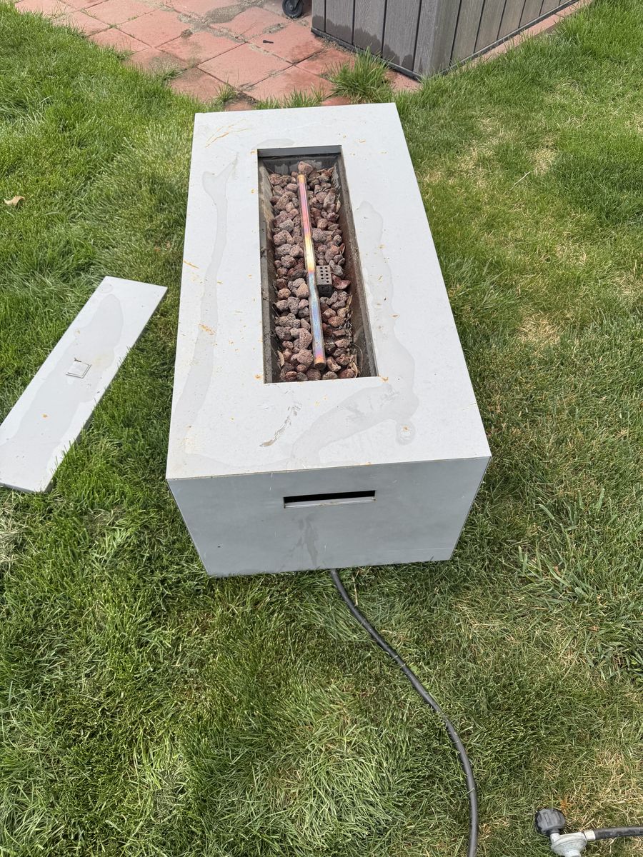 42x20 propane Fire Pit
