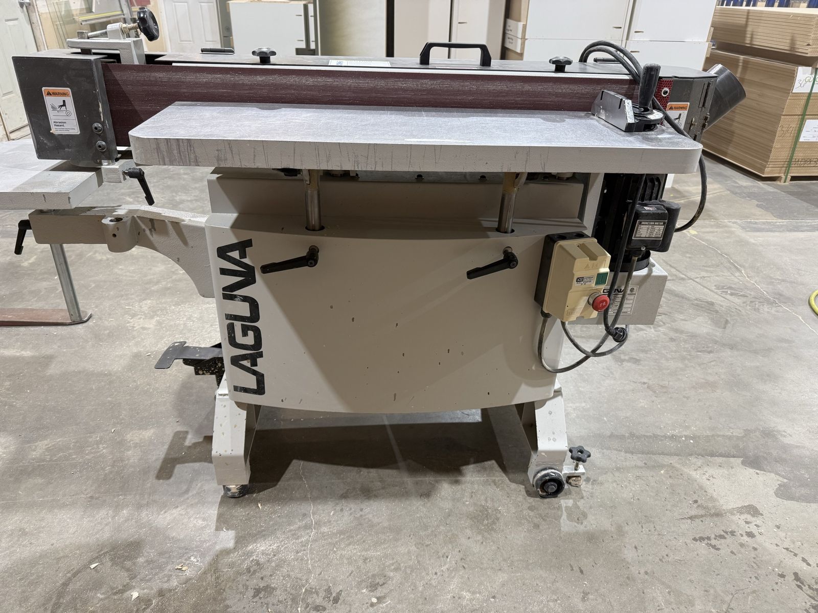 Laguna Heavy-Duty Edge Belt Sander Industrial Woodworking Machine