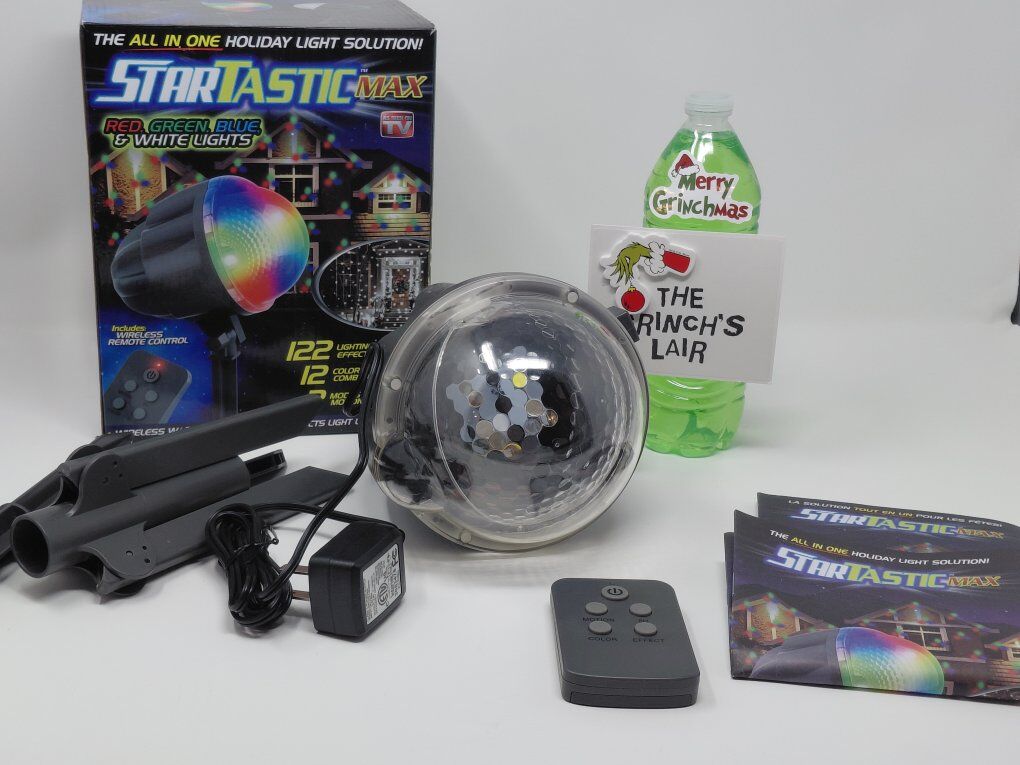 Startastic Indoor Outdoor Laser Light Projector
