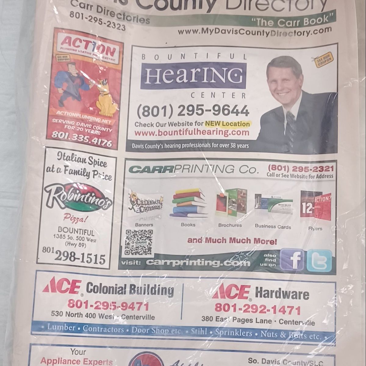 VINTAGE/ RETRO PHONE BOOK!