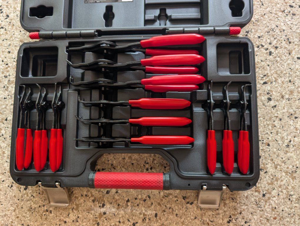 Brand New 12 pc ICON Snap Ring Pliers Set