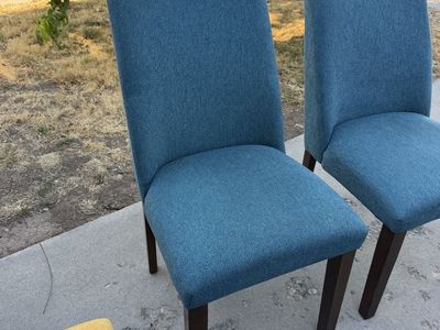 Upholstered dining chairs