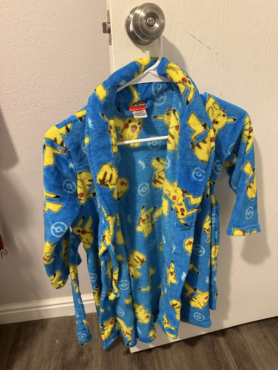 Bathrobe Kids Size XS 4/5 Pokemon