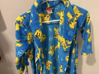 Bathrobe Kids Size XS 4/5 Pokemon