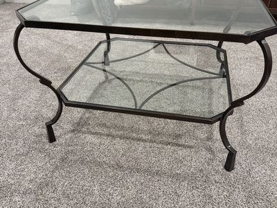 Glass Coffee Table for Sale