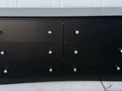 Black dresser
