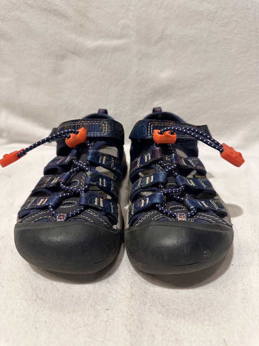 Keen toddler, size 12 blue smoky bear, washable, lightly used hiking sandals