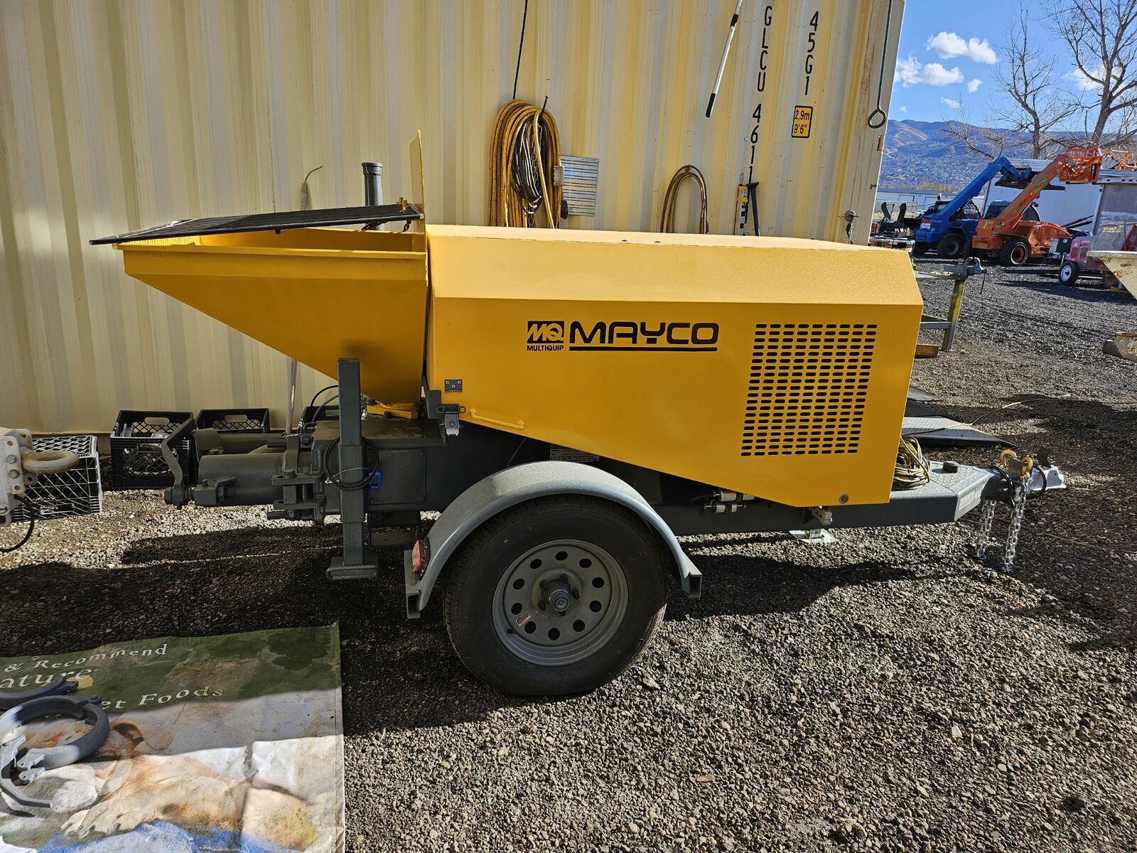 Mayco C-30HDGA Grout/ Concrete Pump