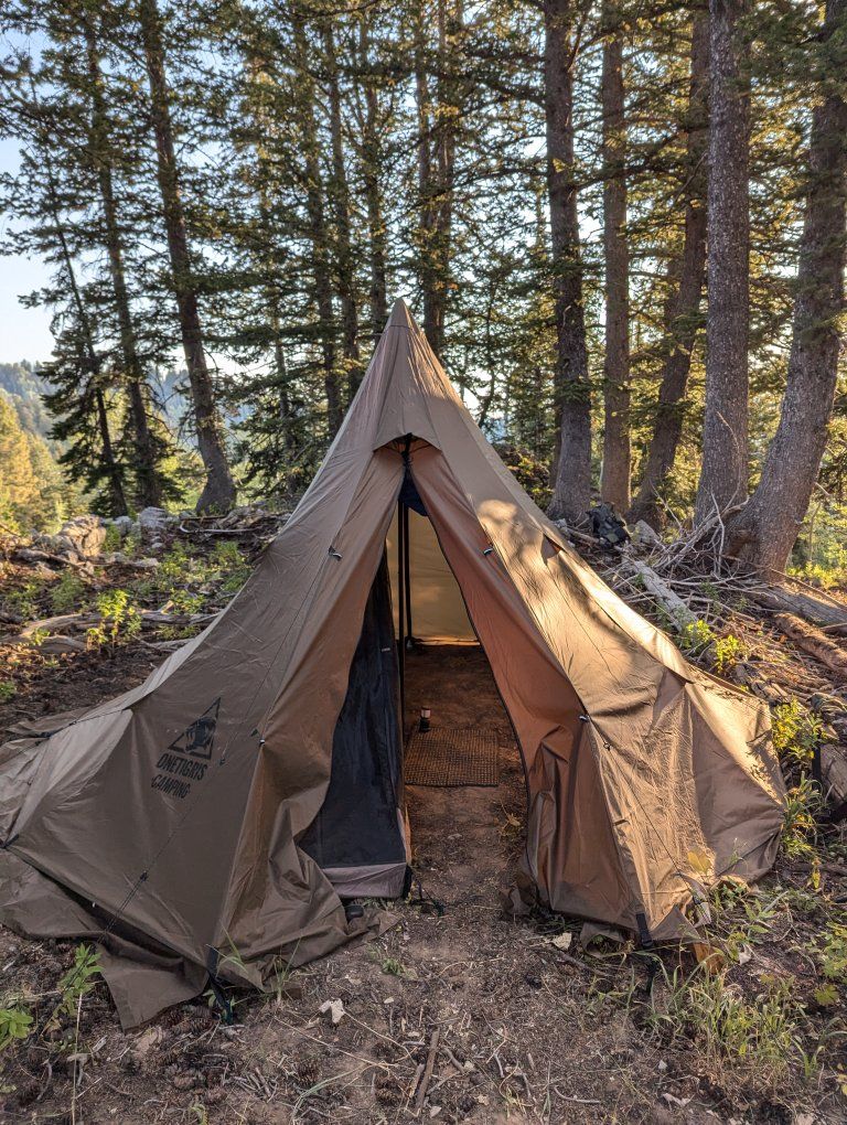 OneTigris Camping Tarp Shelter with Mesh Inner Tent and Groundsheet
