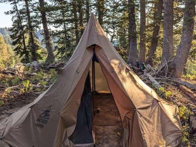 OneTigris Camping Tarp Shelter with Mesh Inner Tent and Groundsheet