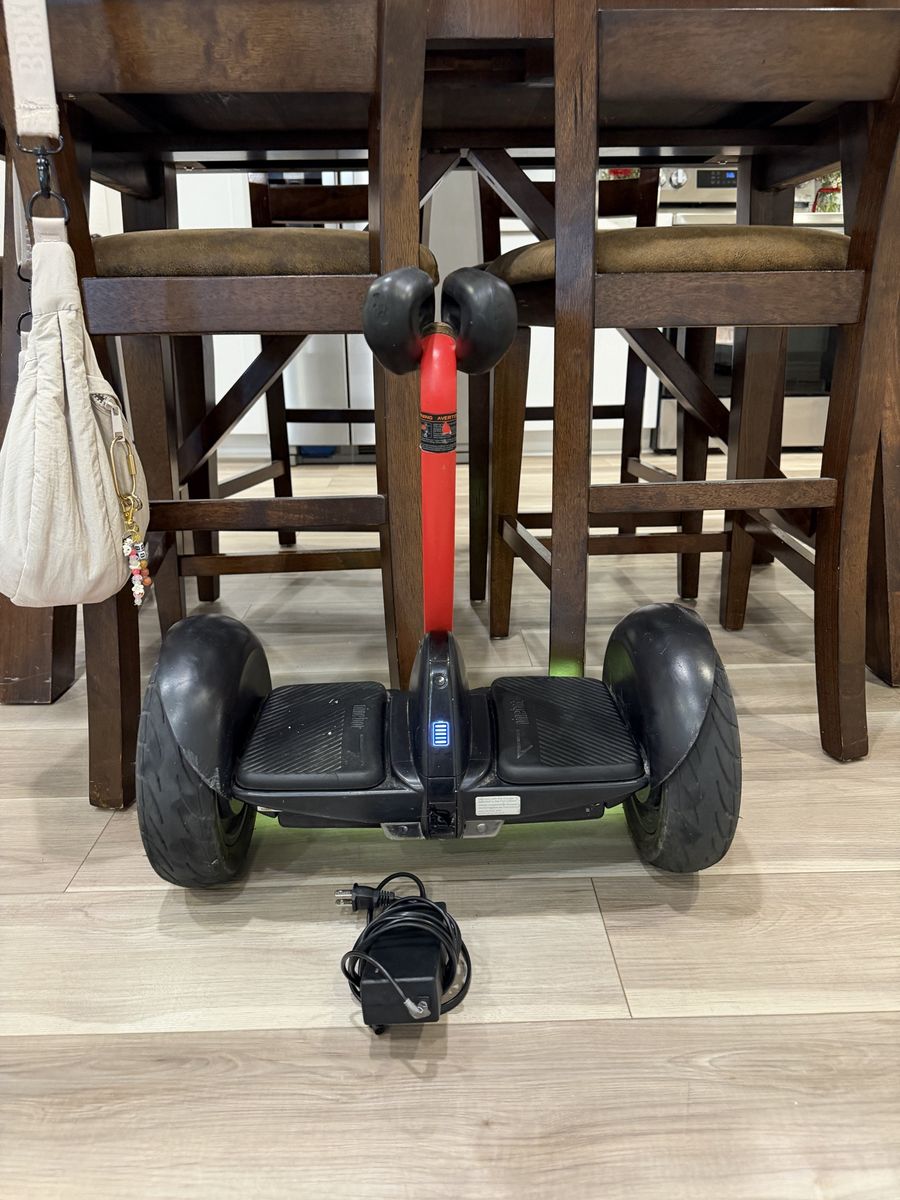 Segway Electric Scooter - Black/Red with Charger