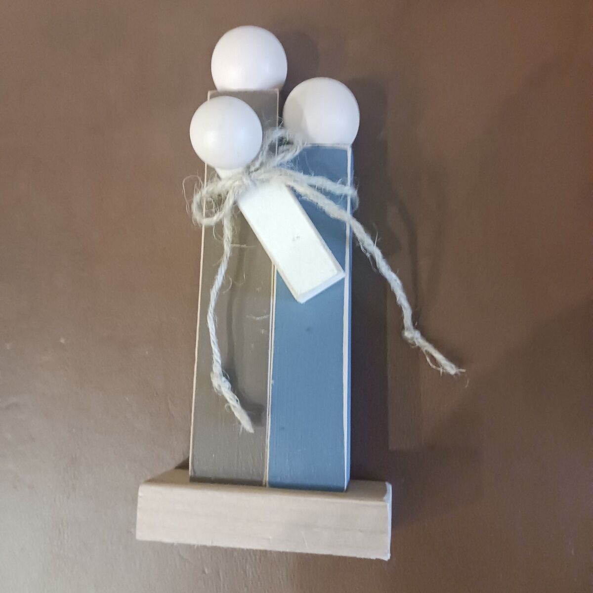 SOLD Abstract Nativity with string