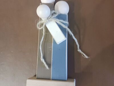 SOLD Abstract Nativity with string