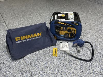 FIRMAN WH03242 Dual Fuel 4000/3200W Portable Generator with CO Alert & Cover