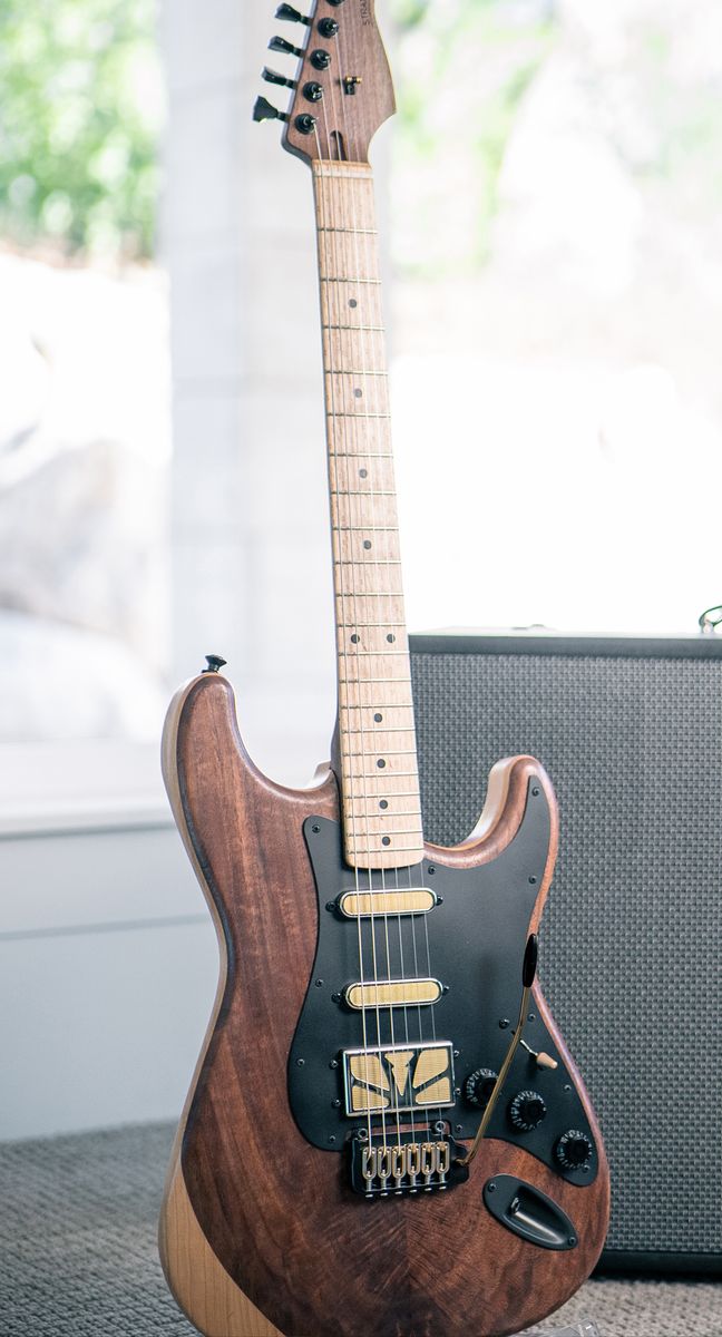 Stratos HSS - Fig Custom Guitars Stratocaster Style with Lollar Gold Foil