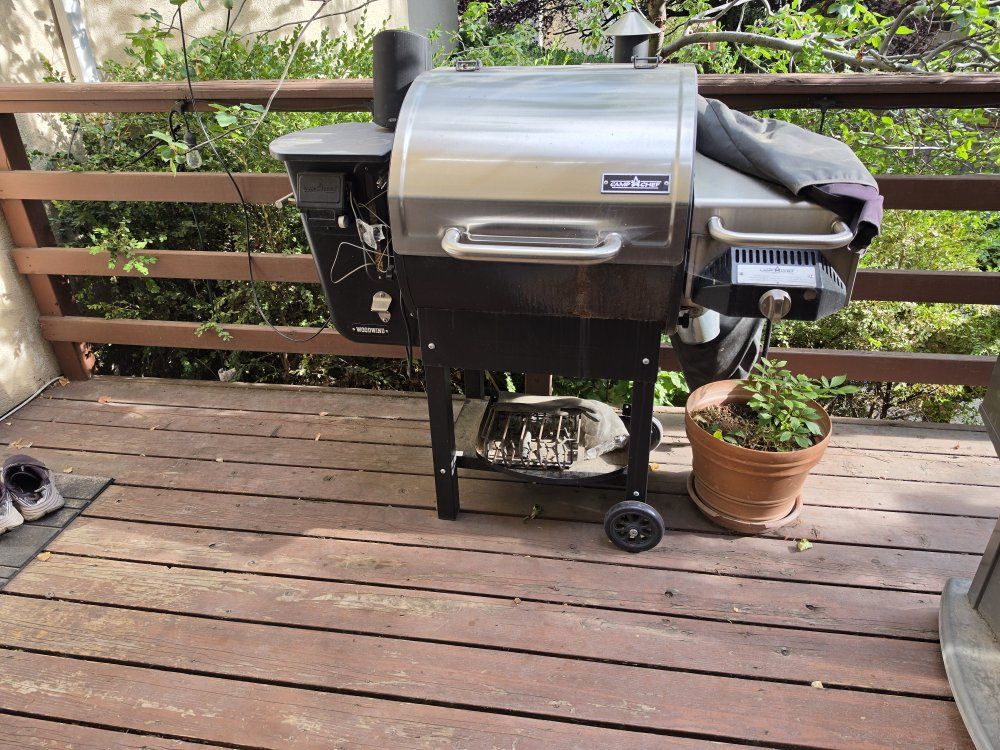 Camp Chef Woodwind Pellet Grill with Sidekick Attachment