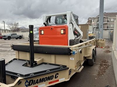 Move Material, Load Debris & Haul It Away – Bobcat T595 + Dump Trailer Combo for Rent