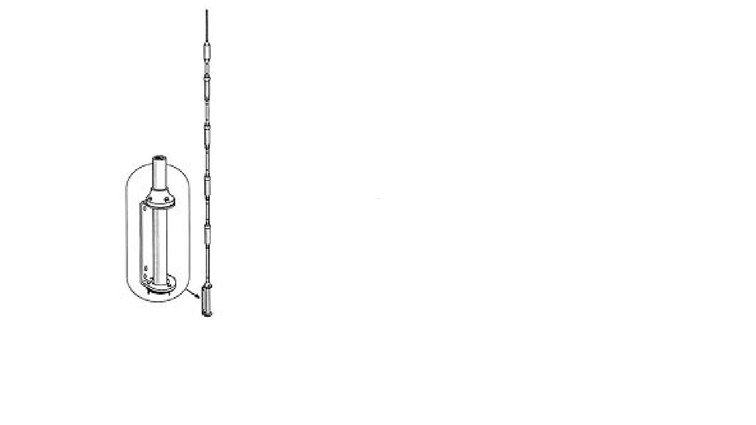 Hustler 6-BTV HF Vertical Antenna - New in Box