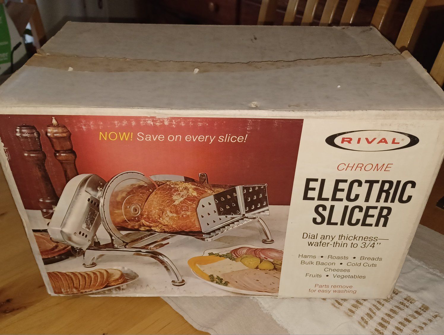Rival Chrome Electric Slicer