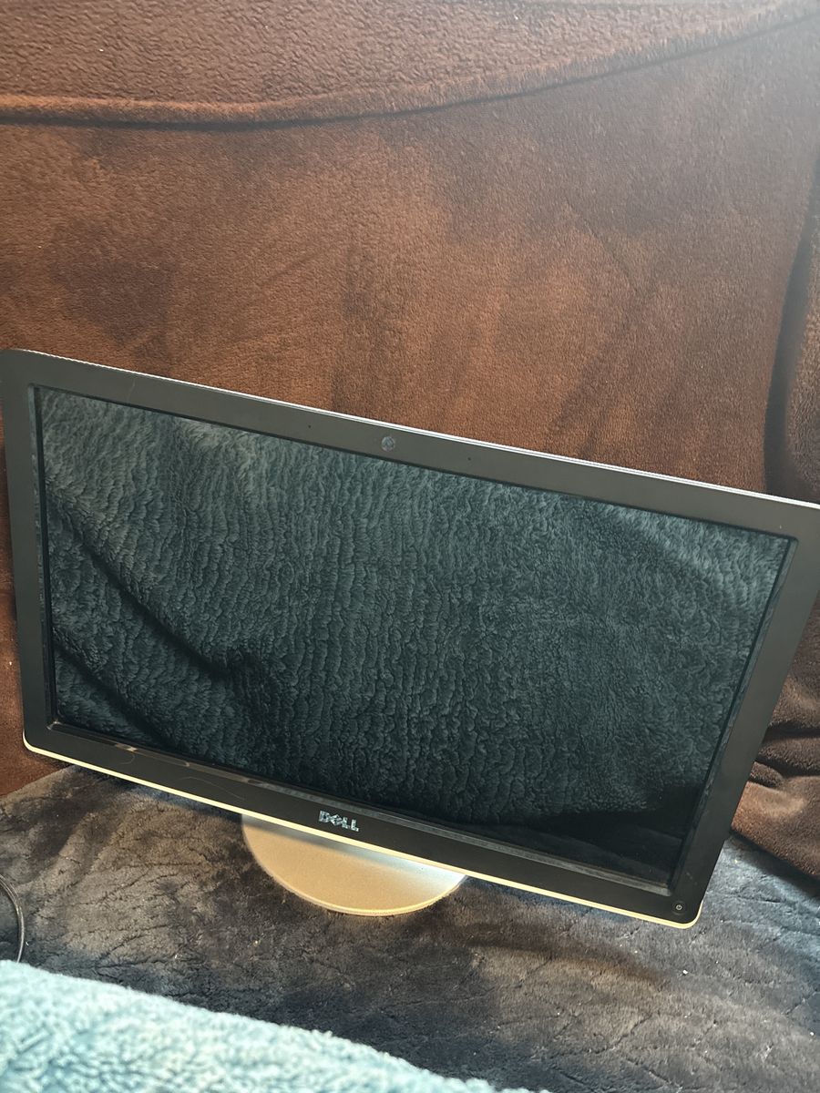 Dell Monitor - Black & Silver, Excellent Condition, Reliable Display for Home or Office